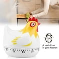 thumbnail image 1 of Clearance! Shishian Timers For Cooking Kitchen Chicken Pattern Baking Timer Chicken Pattern Countdown Kitchen Timer Reminder For Cooking Baking(White) Minute Timer Clearance Sale, 1 of 6