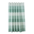 thumbnail image 1 of Hvmvliv Shower Curtain with Hooks (70x70in+12pc hooks) Mesh Fabric Shower Curtain Set Weighted Hem Polyester Long Shower Curtain Non-Punching Bath Shower Protects Privacies Green, 1 of 6