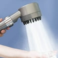 thumbnail image 1 of Clearance Showerhead, Filtered Showerhead, Filtered Shower with Handheld, Djustable Settings with Hose, 4 Spray Modes High Pressure ShowerHead with ON/OFF Switch, 1 of 9