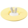 thumbnail image 1 of Clearance! Silicone Cup Lids Cup Cover Rabbit Airtight Seal Mug Cover Hot Cup Lids Silicone Drink Cup Lids In Bright Colors, 1 of 8