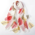 thumbnail image 1 of Clearance Silk Scarves Scarfs for Women Lightweight Print Floral Pattern Scarf Shawl Fashion Scarves Sunscreen Shawls and Wraps for Spring, 1 of 4
