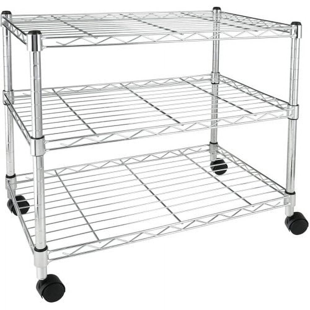 Clearance! Simple Deluxe Heavy Duty 3Shelf Shelving Unit, 24" D x 14"W