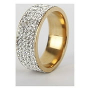 Clearance Skpblutn Rings for Women Colour Stainless Steel Geometry Jewelry Size 5-12 Ring Gifts Valentine's Day Gift for Girlfriend Boyfriend Wife Husband