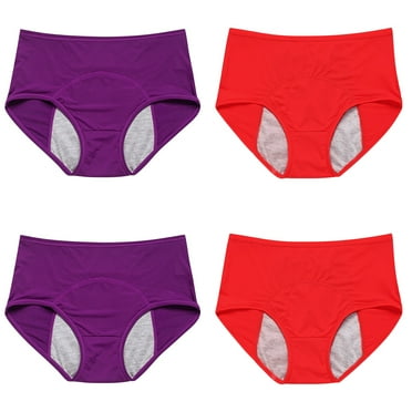 Clearance ! Skpblutn Seamless Underwear for Women Mesh Breathable and Leak Proof Physiological Pants Before and After Menstruation Medium High Waisted Thong Sexy Women's Bikini Underwear