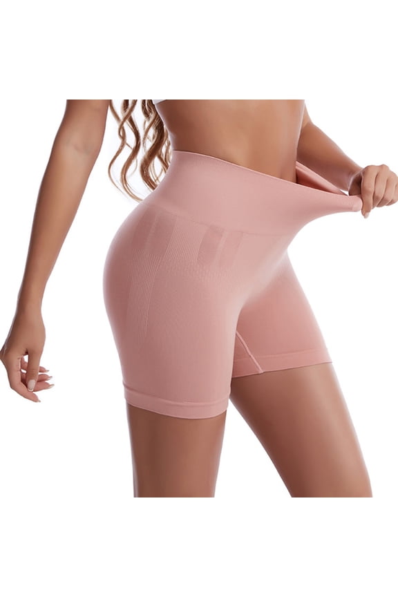 Women's Postpartum Shaping Beautiful Belly Collection Pants Flat Angle Corset Belly Collection Waist Lifting Buttock Pants Plastic Belly Pants Thin Belly Leggings Casual Red L