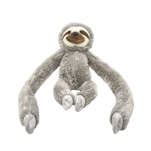 Clearance! Sloth Plush Toy Stuffed Animal - Creative Long-Armed Cuddly Doll for Holiday Birthday Gift, Soft Stuffed Animals for Kids and Adults,Gray