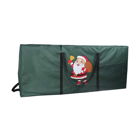 Small Christmas Tree Storage Bag 4Ft/5Ft Heavy Duty Reusable 600D Oxford Fabric Waterproof Dustproof Xmas Tree Bag/Container/Holder for Short Artificial Christmas Tree(48" X 15" X 20") Red