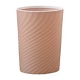 thumbnail image 1 of Clearance! Small·Household Modern Simple Trash Can Pink a Plastic Small Trash Can Wastebasket Garbage Container Basket For Bathrooms Laundry Room Kitchens Kids Rooms Dorms (White 1.8 Gallon), 1 of 8