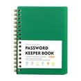 thumbnail image 1 of Clearance! Small Password Journal Notebook — Compact Spiral Coil with Customizable Tabs, Great for Business Contacts and Passwords, 1 of 3