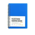 thumbnail image 1 of Clearance! Small Password Journal Notebook — Compact Spiral Coil with Customizable Tabs, Great for Business Contacts and Passwords, 1 of 3