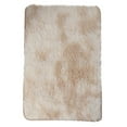 thumbnail image 1 of Small Throw Rug 16x24 Inch Soft Rectangular Area Rug Carpet Anti Slip Nursery Rug for Bedroom Home Decor Khaki, 1 of 3