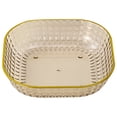 Clearance!Snack Serving Bowl Gold Rim Tray Decorative Plate For Dessert ...
