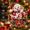 thumbnail image 1 of Clearance! Snowman Christmas Cash Gift Holder Ornament, Christmas Money Holders for Cash, Christmas Tree Decorations for Stocking Stuffers Holiday Gift, 1 of 7
