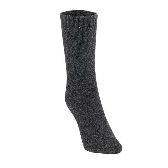 Gray Socks 1 Pair Mens Super Warm Heavy Thermal Wool Winter Socks