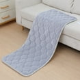 thumbnail image 1 of Clearance! Sofa Slipcover Corner 1 2 3 4 Seater Sofa Cover L Shape Couch Cover Velvet Thick Sofa Protector Anti-Slip Reversible Quilted Settee Slipcovers Washable for Sectional Couch(50x100cm) C, 1 of 5