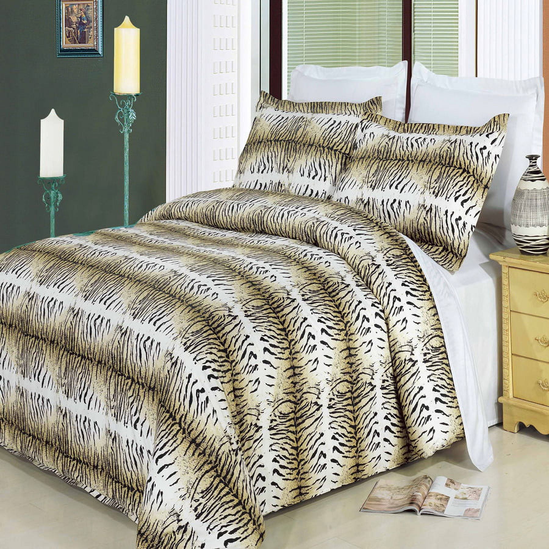 Ministeps Duvet Cover Set zebra 100% Cotton 3 Pcs 