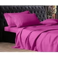 thumbnail image 1 of Elegant Comfort 1500 Series Wrinkle & Fade Resistant Ultra Soft 4-Piece Bed Sheet Set with Deep Pockets, King Hot Pink, 1 of 4