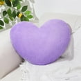 thumbnail image 1 of Clearance Soft Heart Shaped Pillows Love Pillow Cushion Toy Throw Pillows for Friends Valentine's Day Fit for Living Heart Throw Decorative Pillows, 1 of 6