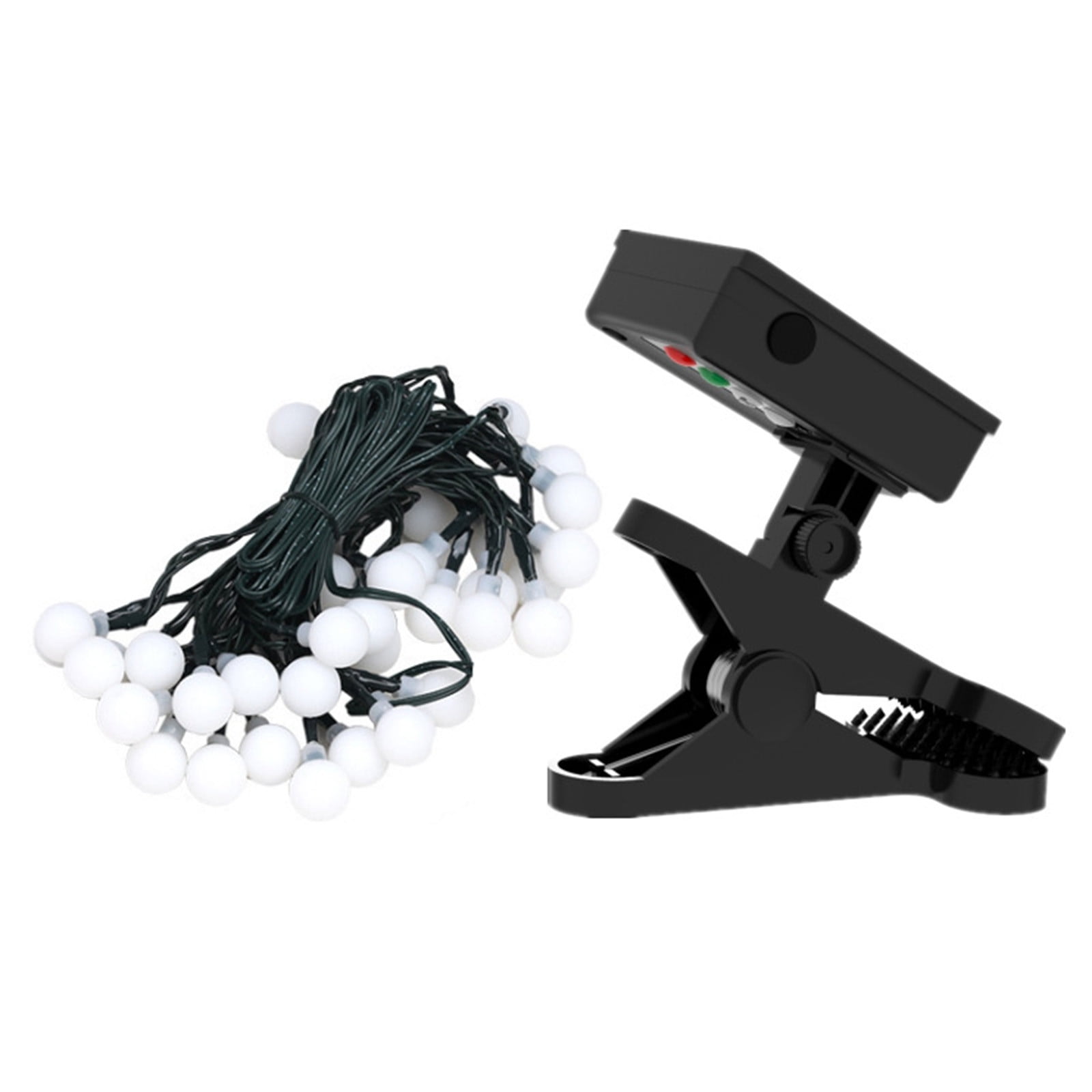 Clearance Solar Patio Umbrella Lights Cordless Parasol String Lights With Clip Umbrella Pole