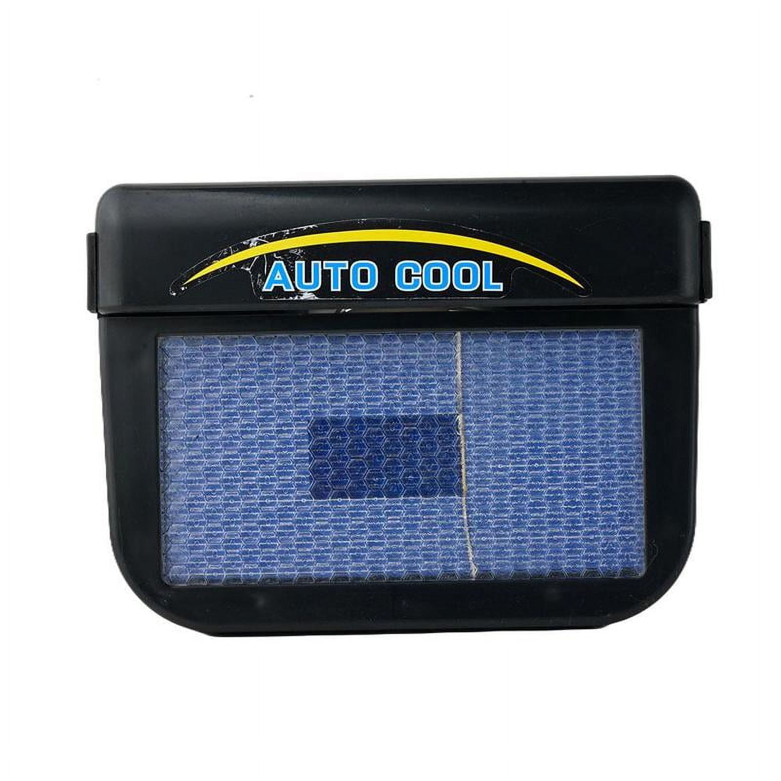 Clearance! Solar Power Car Window Fan Cooler Auto Ventilator Vehicle ...
