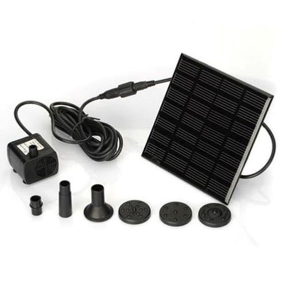 Clearance!Solar Water Pump Kit,Solar Fountain for Birdbath,Solar Water Panel Power Pump Kit Pool Garden Pond Watering Submersible for Pond, Pool, Garden, Fish Tank, Aquarium
