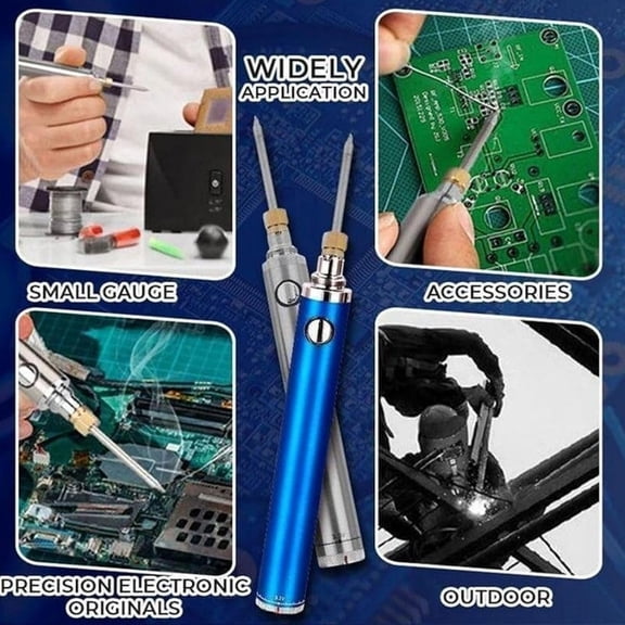 Clearance! Soldering Iron Pen 1*Soldering Iron Pen+1*Data Cable Wireless Charging Welding Tool Cordless Soldering Set Wireless Charging Welding Tool Set Usb Soldering Pen Mini Portable Battery Solder