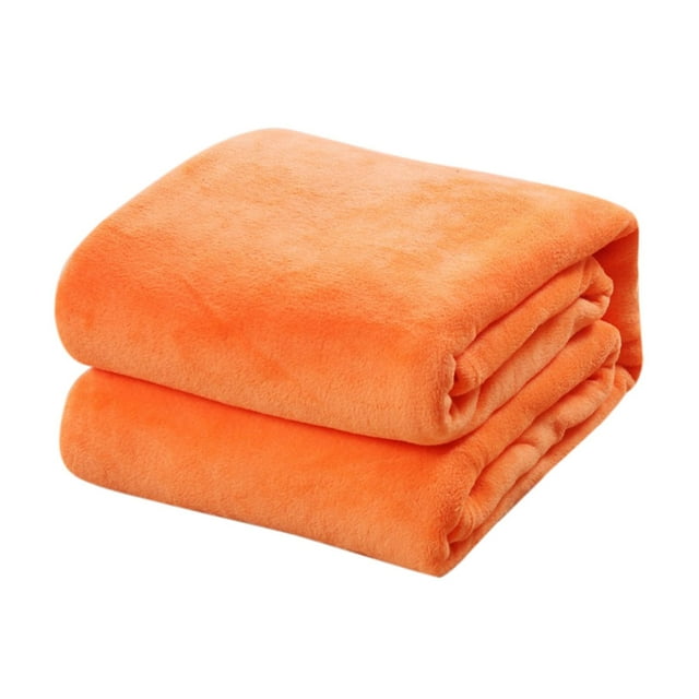 Clearance! Solid Color Blanket Flannel Blanket, Drtknnz Polyester