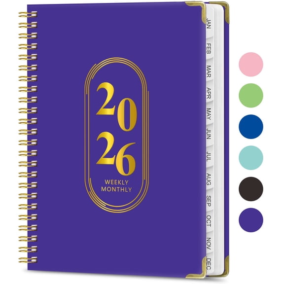 Clearance! Soovim Composition Notebook Bulk Grid Notebook Academic Planner and Notebook for Students with Weekly Schedule Goal Setting and Dotted Pages for Organized Productivity