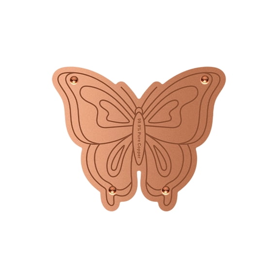 Clearance! Soovim Copper Bird Bath Cleaning Disk, Purification Plate for Outdoor Garden Pond Water