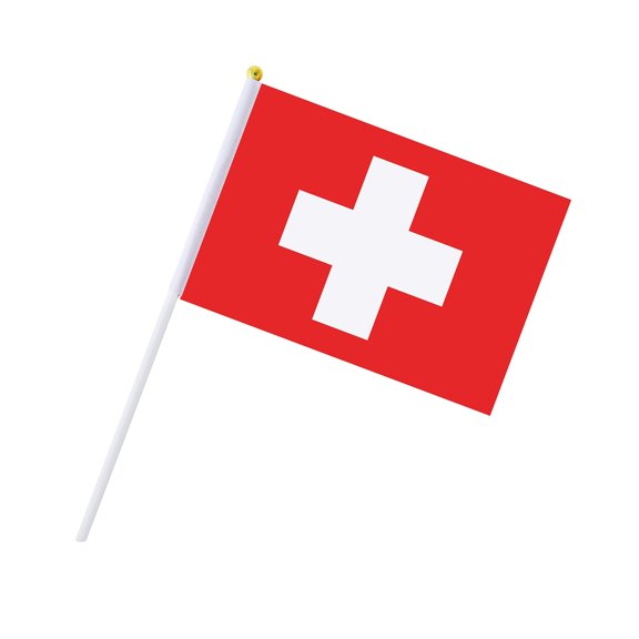 Clearance! Soovim Double Printed Hand Waving Flag, Team Support Banner for Outdoor Celebrations