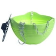 thumbnail image 1 of Clearance! Soovim Flower Pots Outdoor Large Pot Hanging Basket Hanging Hanging Flower Pot Resin Green Potted Hanging Pot Hanging Chain Water Proof Net, 1 of 4