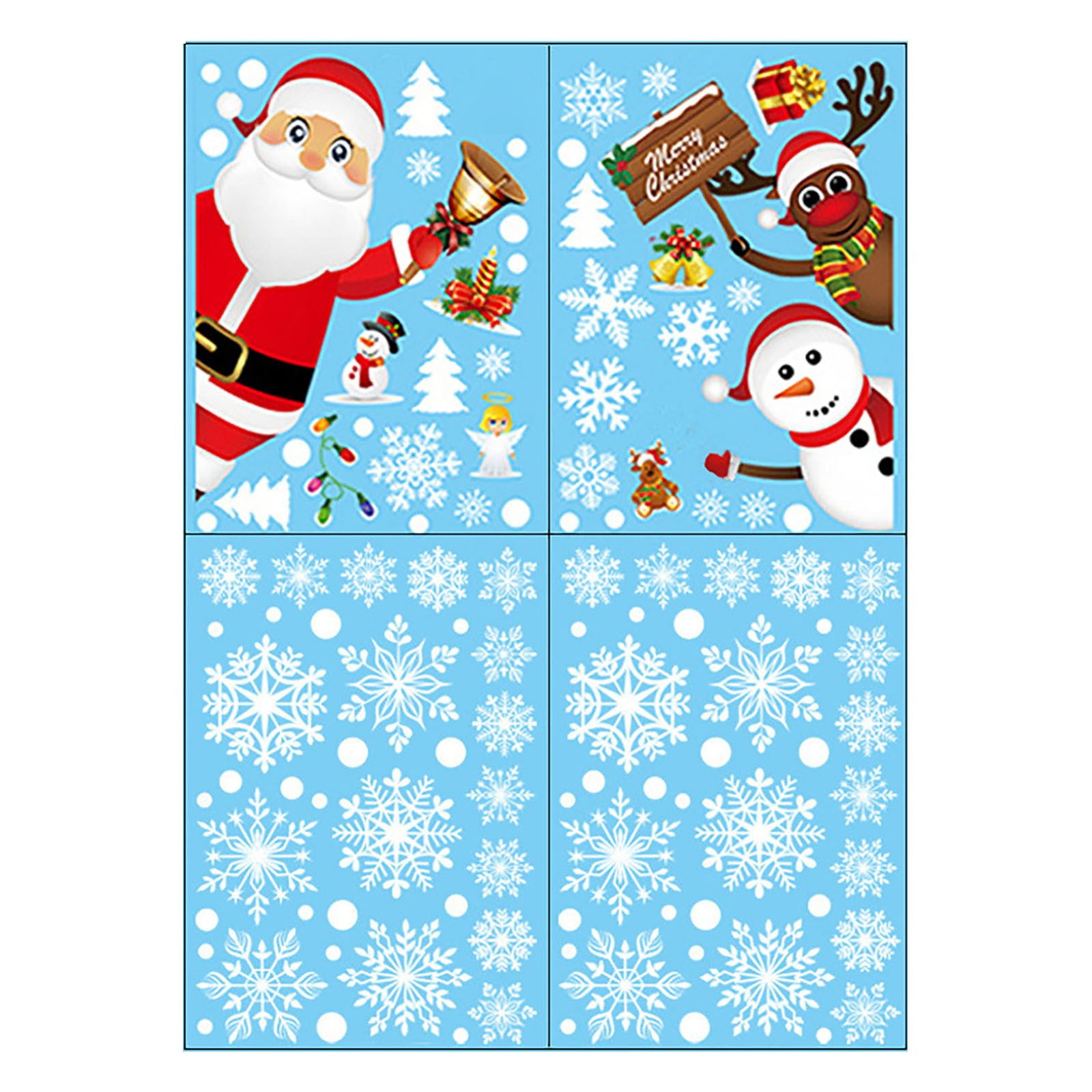 Clearance! Souwang Christmas Wall Stickers CHRISTMAS Stickers Christmas