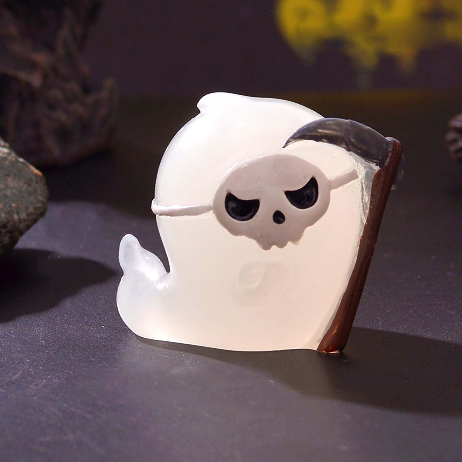 Clearance! Souwang Halloween Desktop Decor Halloween God Of Glow In The