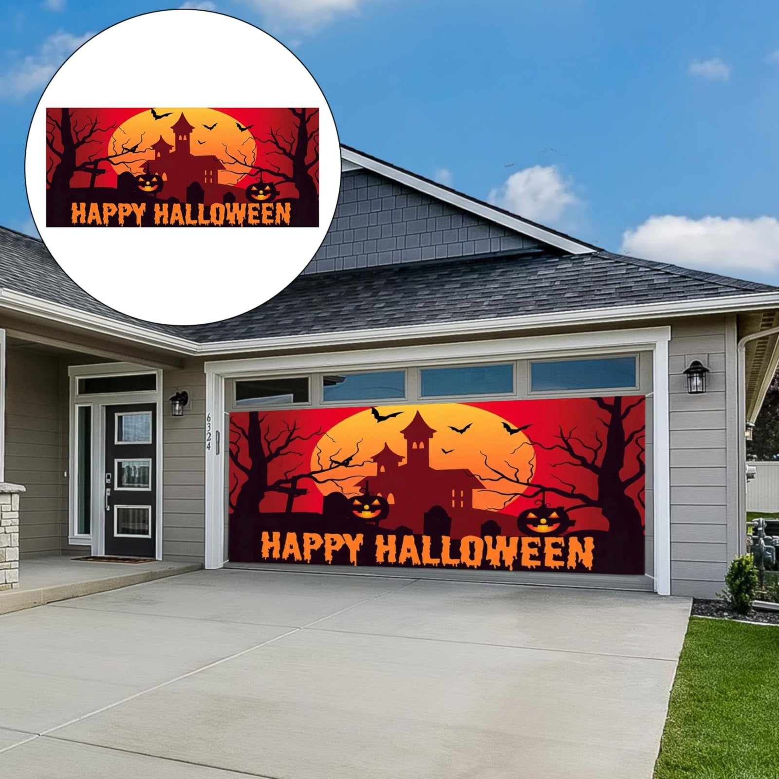 Clearance! Souwang Wall Stickers Wall Decals Garage Friends Halloween