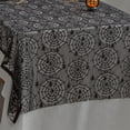 thumbnail image 1 of Hvmvliv Spider Webs Tablecloth Halloween Table Runner, Black Lace Spiderweb Table Runners for Halloween Table Decor, Table Cloth for Halloween Party Dinner Table Decoration(39.37x39.37in), 1 of 6