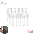 thumbnail image 1 of Clearance Spray Bottles under $5 12PC Clear Plastic Spray Empty Bottle Small Spray Bottle with Plastic Sprayer, 1 of 5