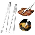 thumbnail image 1 of Clearance! Stainless Grill Tongs Upgrade Kitchen Tweezers for Cooking Korean Bbq Tongs Stainless Grill Tongs Kitchen Tongs for Cooking Portable Kitchenware Grill Tongs for Home, 1 of 9