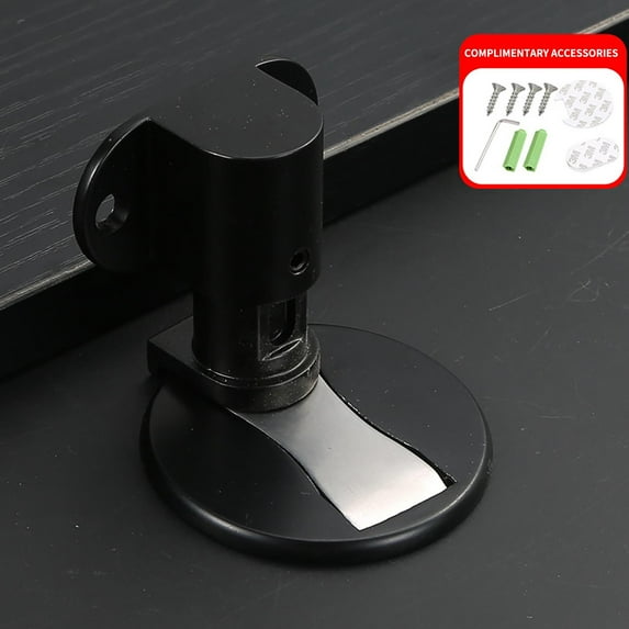 Clearance!Stainless Steel Floor Suction,304 Stainless Steel Ground Suction, Strong Magnetic Adjustable Invisible Door Ground Resistance Suction