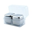 thumbnail image 1 of Clearance! Stainless Steel Ice Cubes Reusable Metal Chilling Stones With Whisky Keep Cold, 1 of 3