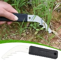 Clearance Stainless Steel Manual Puller Ergonomic Garden Weeding Tool For Garden Care Deep Crevice Removal Loosening Potting For Narrow