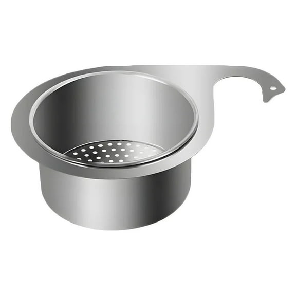 SkyAuks Clearance Stainless Steel Swan Sink Strainer Basket! Hmlai Kitchen Strainer Basket Strainer for Kitchen Food Rack Dish Drainer Gooseneck Design Vegetable Organizer for Kitchen Home Restaurant