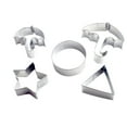 thumbnail image 1 of Clearance! Stainless Triangular Umbrella Cutter Five Pointed Star Circular Fondant Cookie Circular Sun. A Cookie Cutter, 1 of 3
