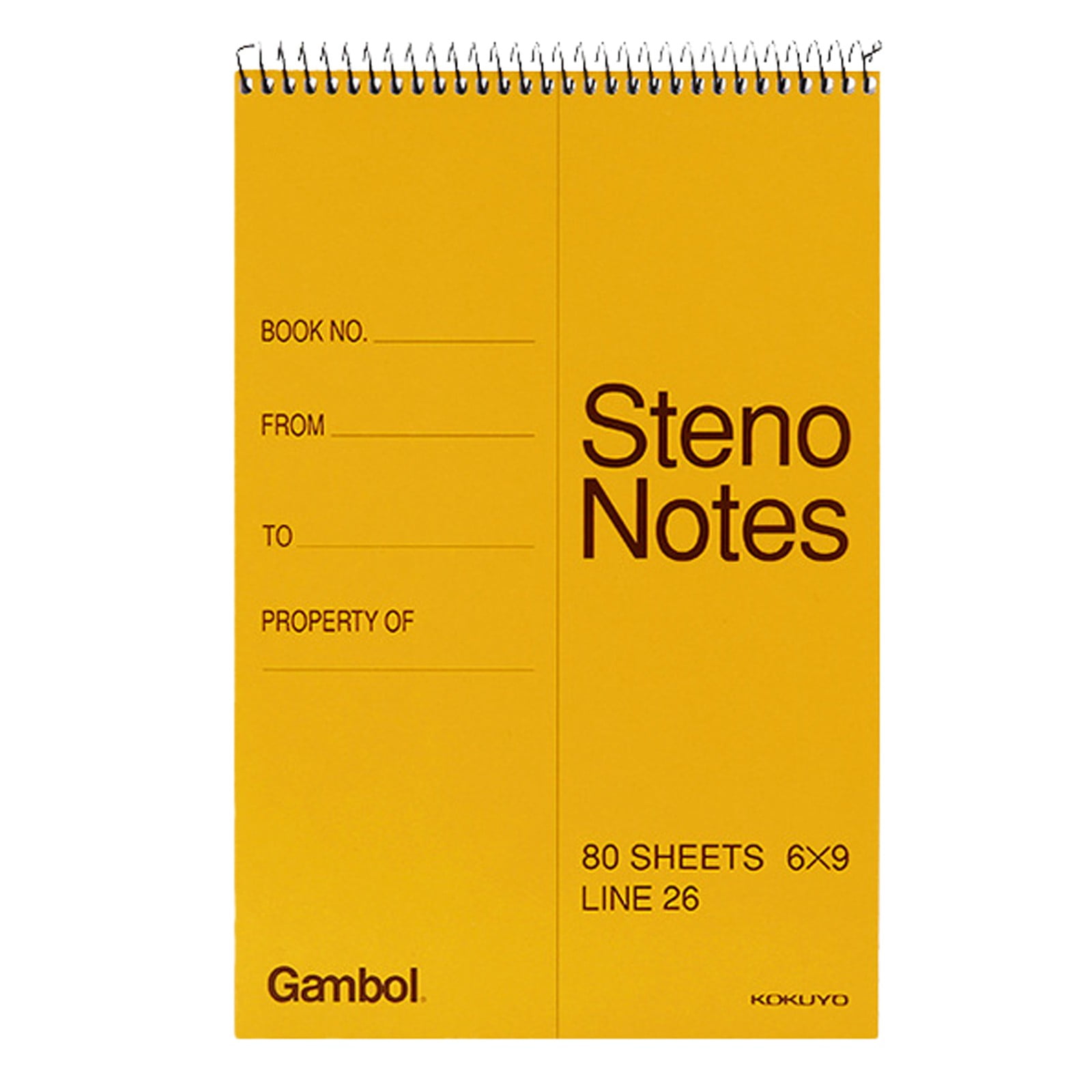 Clearance Steno Pads Top Binding Ruled White Paper Natural Board Cover Notebooks Ideal for School Home
