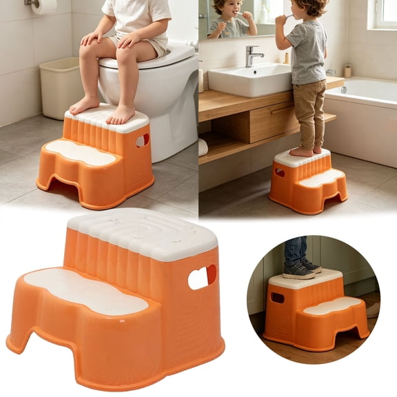 Clearance! Step Stool for Toddlers Toddler Step Stool Children'S Footstool | Tipping Sturdy Footstool for Bathroom Hand Washing Brushing Teeth Washing Face Kindergarten Girls Preschool Children