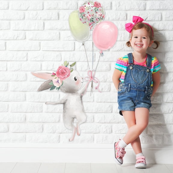 Clearance Stickers under $5,Sticker Removable Sticker Wall Stickers Playing Sticker Kids Room Decor Decals Easter Bunny Stickers For Easter Wedding Festival Birthday Decor