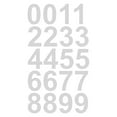 thumbnail image 1 of Clearance Stickers under $1,1PC White Reflective Mailbox Numbers Stickers For Outside Address 0 9 Numbers For Houses Adhesive Number Stickers, 1 of 9
