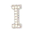 thumbnail image 1 of Clearance Stickers under $1,Personalized Pearl Letter Patch Alphabet Patch Customized Letters Patch On Patch Glue On Patch Applique DIY Bride, 1 of 8