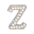 thumbnail image 1 of Clearance Stickers under $1,Personalized Pearl Letter Patch Alphabet Patch Customized Letters Patch On Patch Glue On Patch Applique DIY Bride, 1 of 8