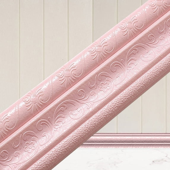 Clearance Stickers under $5,3D Wallpaper Border Peel And Stick Wall Border Foam Borders Removable Self Adhesive Tiles Sticker For Kitchen