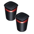 thumbnail image 1 of Clearance Storage Containers under $20 Portable Car Ashtray Smell Proof With Lid And LED Light Detachable Trash Can Windproof For Outdoor Travel Home Car Easy Clean, 1 of 9